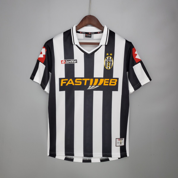 01-02 Juventus Home Retro Jersey/01-02 尤文主场