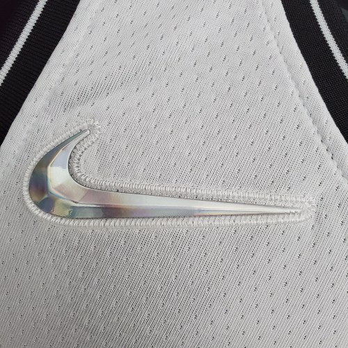75th Anniversary Simmons #10 Nets White NBA Jersey