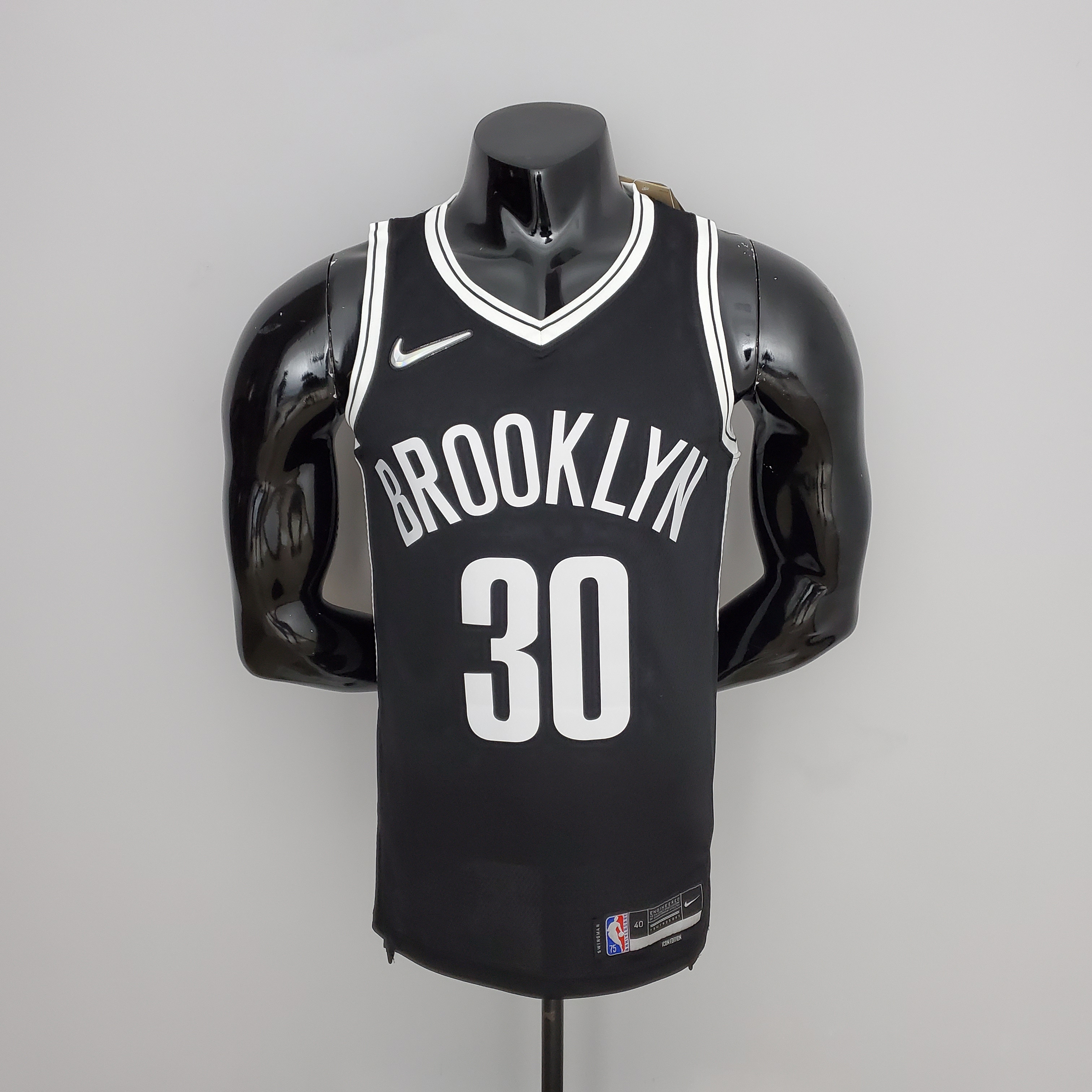 Nets Simmons #10 Flyer Grey NBA Jersey