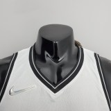 75th Anniversary Curry #30 Nets White NBA Jersey