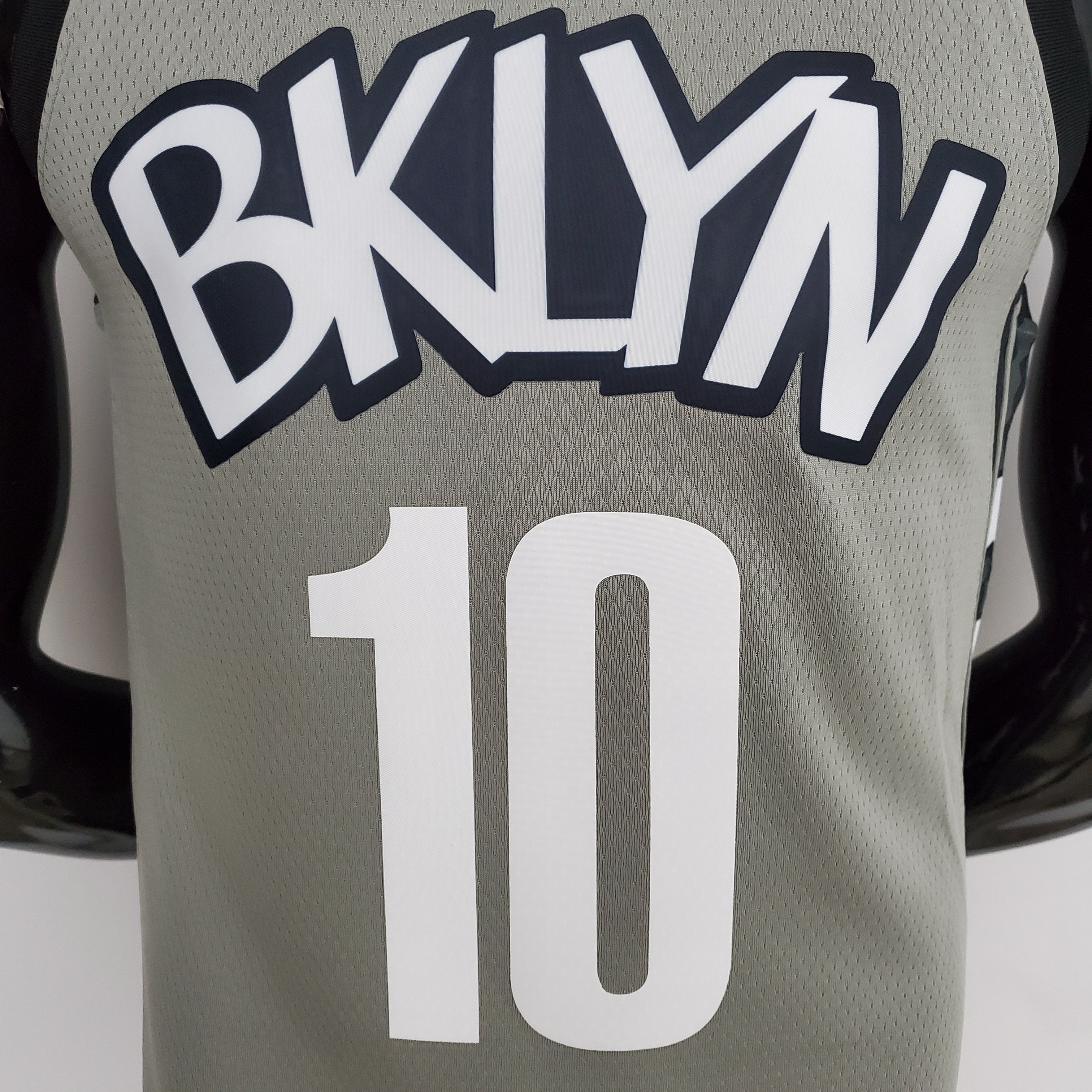 Nets Simmons #10 Flyer Grey NBA Jersey
