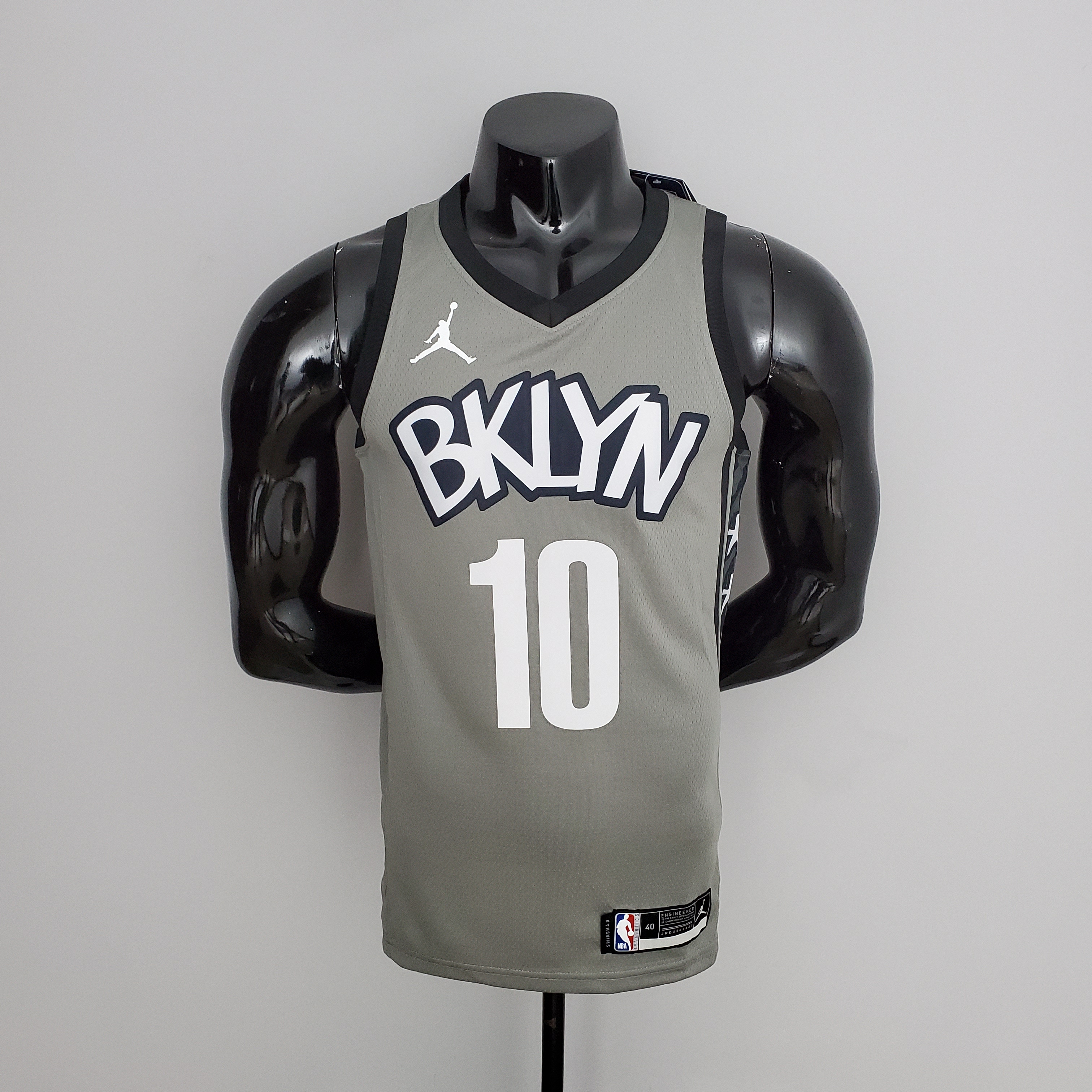 ウェア SIMMONS 10 NETS Nets Simmons #10 Flyer Grey NBA Jersey