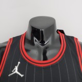 75th Anniversary Ball #2 Bulls Flyers Black NBA Jersey