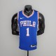 76ers Harden #1 V-Neck Blue