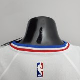 76ers Harden #1 V-Neck White