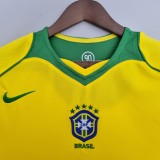 04-06 Brazil Home Retro Jersey/04-06巴西主场