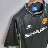 1988 Manchester United Black Retro Jersey/1988 曼联黑色