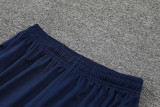 Marseille POLO kit blue and white Short Sleeve Suit