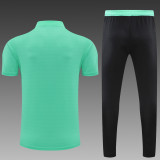 Arsenal POLO kit green Short Sleeve Suit