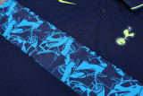 Tottenham Hotspur POLO kit royal blue Short Sleeve Suit
