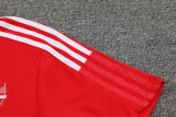 Arsenal POLO red black Short Sleeve Suit