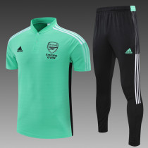 Arsenal POLO kit green Short Sleeve Suit Arsenal POLO kit green Short Sleeve Suit