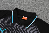 Marseille POLO Black Short Sleeve Suit