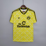 Retro 1988 Dortmund Home fans Jersey/1988 多特主场