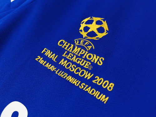 08-09  Chelsea Home UCL Retro Jersey/08-09 切尔西主场欧冠决赛版