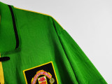 1992-1993 Manchester United Away Long Sleeve Retro Jersey/92-93 曼联客场长袖
