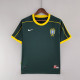 1998 Brazil Green Goal Keeper Retro Jersey/1998 巴西守门员