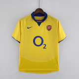 03-05 Arsenal Away Retro Jersey/03-05 阿森纳客场