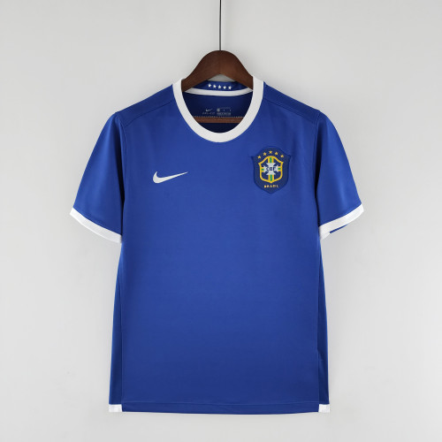2006 Brazil Away Retro Jersey/2006 巴西客场