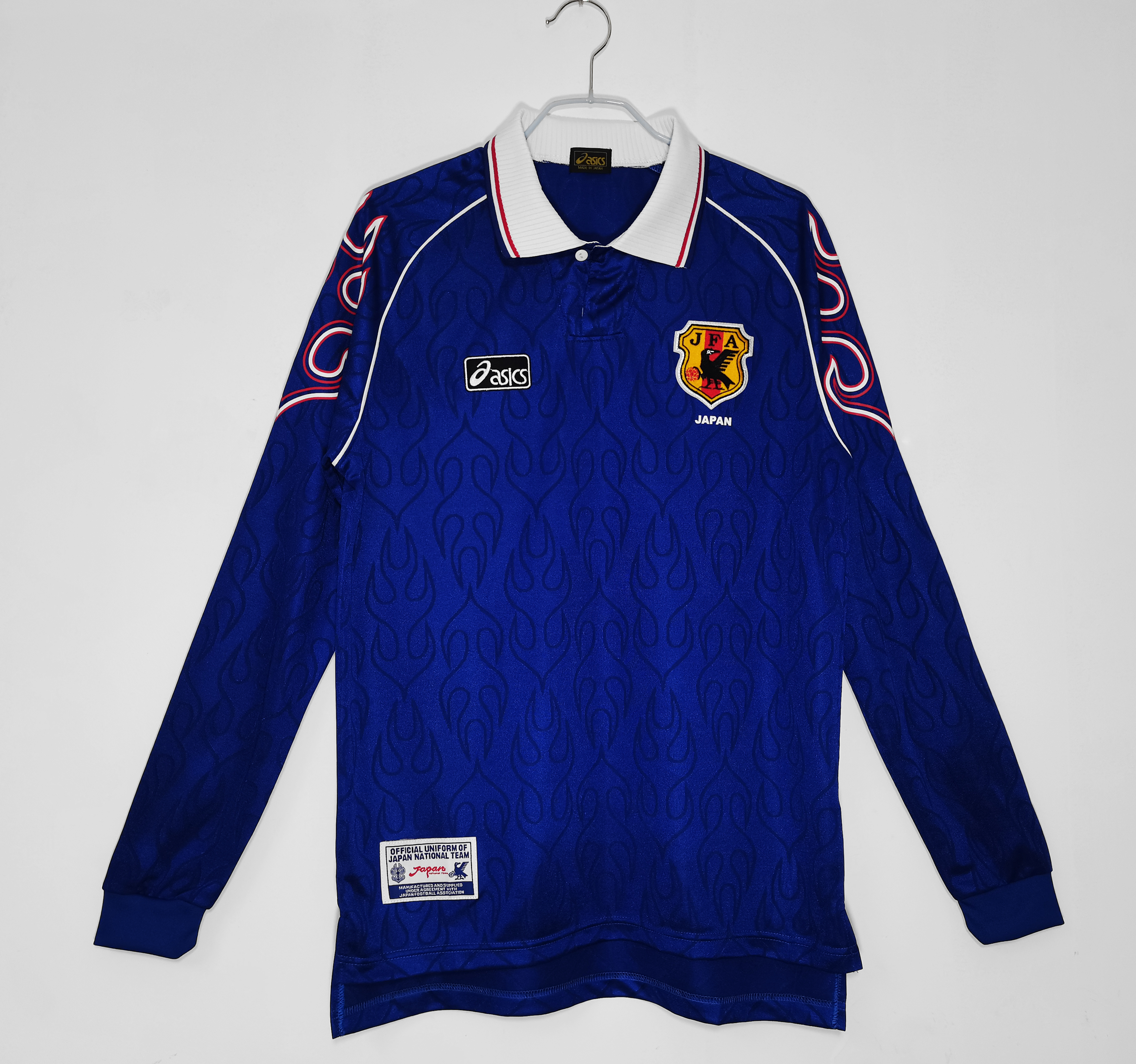 ウェア 1998 Japan National Team Uniform Japan1998homeretrojersey1_1024