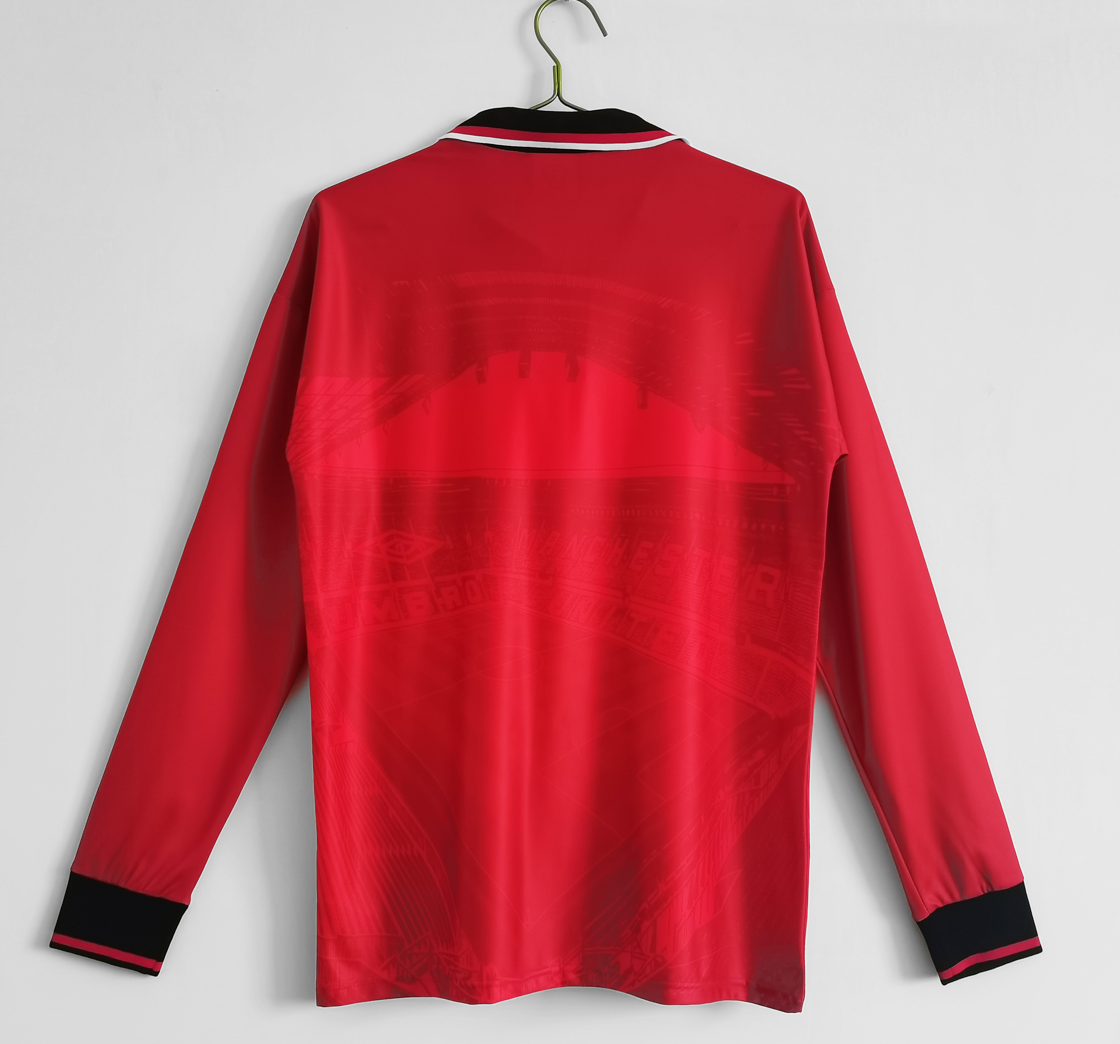 94-96 Manchester United Home Long Sleeve Retro Jersey