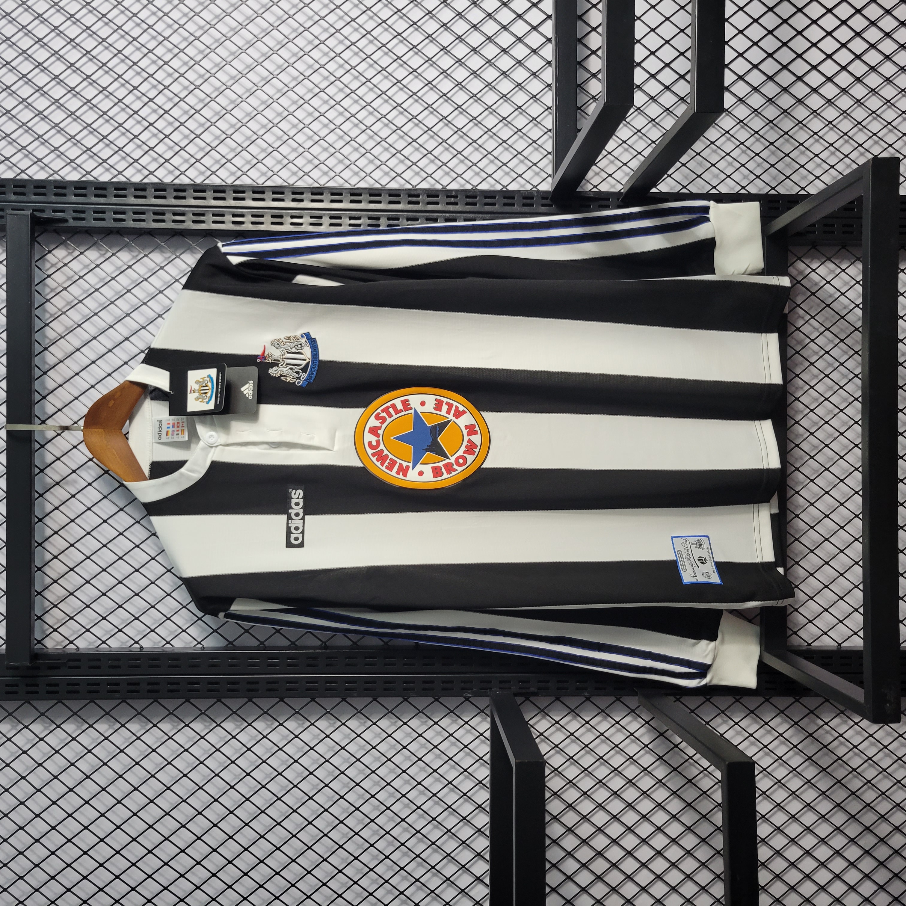 95-97 Newcastle United Home Long Sleeve Retro Jersey