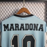 2001 Argentina 10# Maradona Retirement Commemorative Edition/2001阿根廷10号马拉多纳退役纪念款