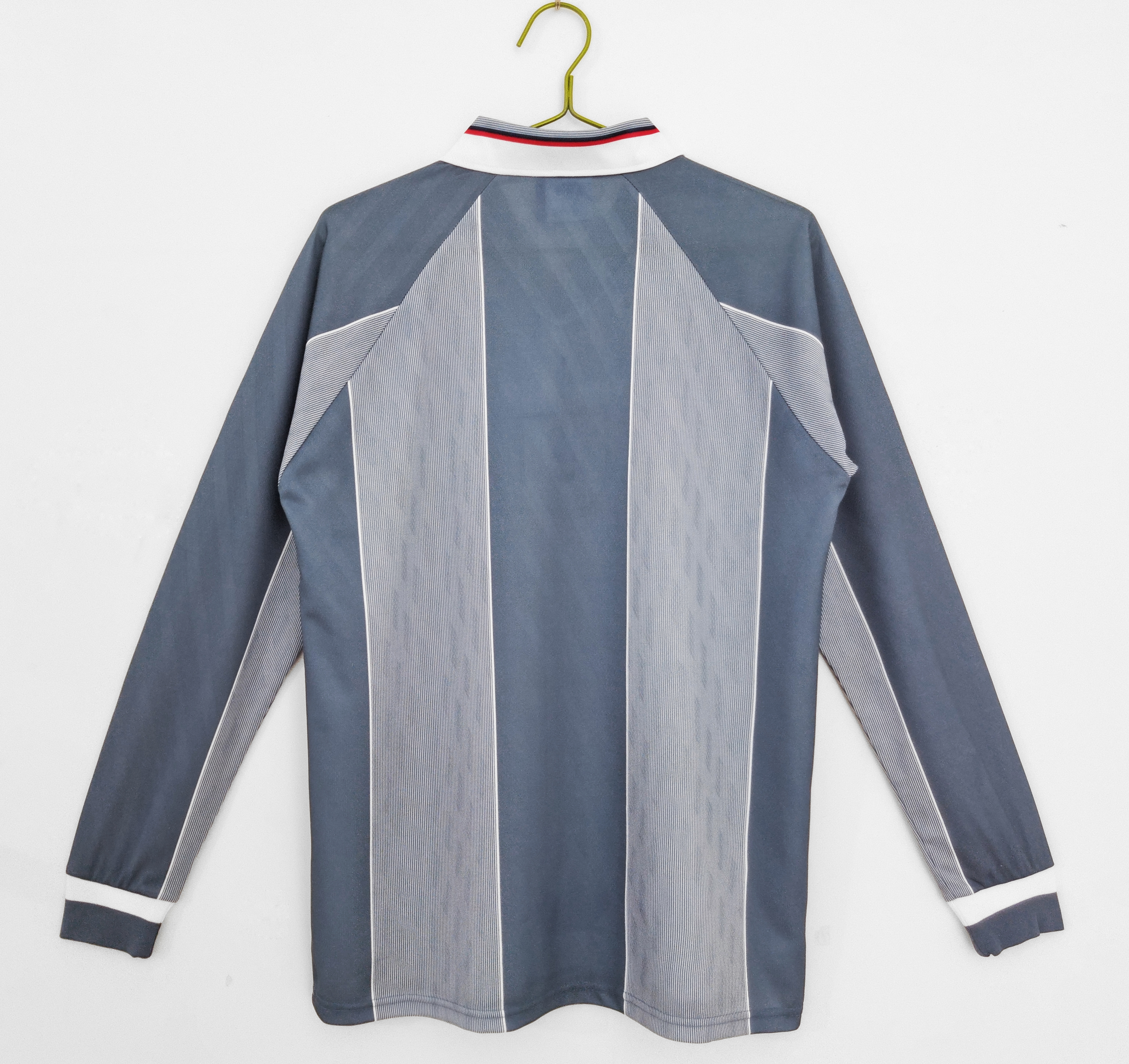 1996 England Away Retro Long Sleeve Jersey