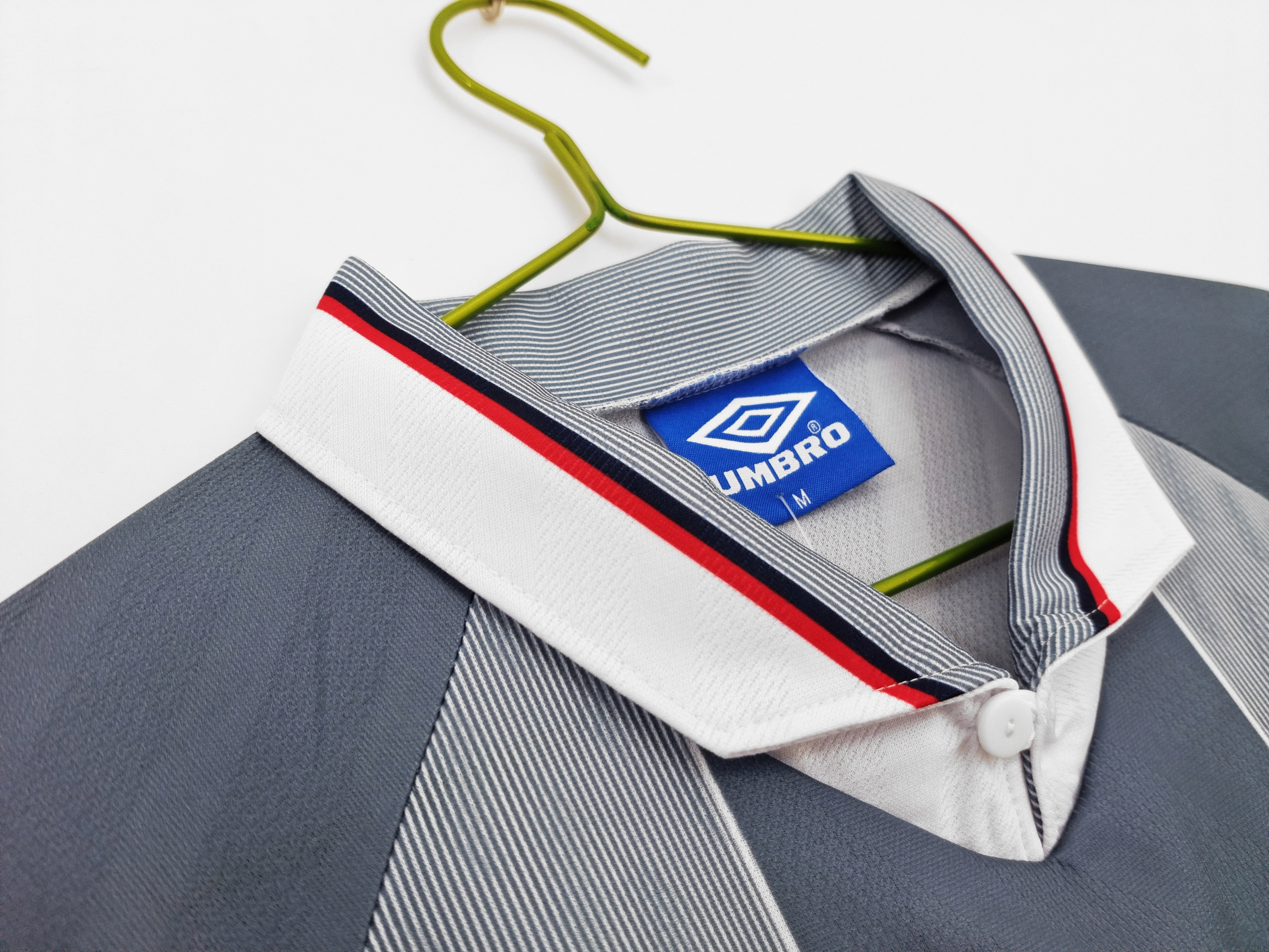 1996 England Away Retro Long Sleeve Jersey