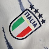 2023 Italy Away White Kids Kit/2023 意大利客场童装