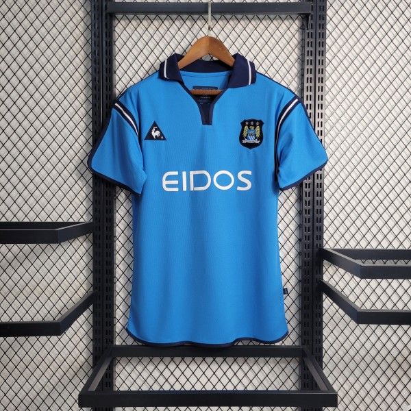 01-02 Manchester City Home Retro Jersey/01-02 曼城主场