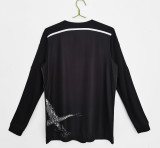 14-15 Real Madrid Third Black Long Sleeve Retro Jersey/14-15 皇马第二客场长袖