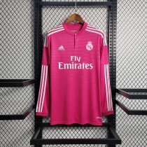 14-15 Real Madrid Away Long Sleeve Retro Jersey/14-15 皇马客场长袖