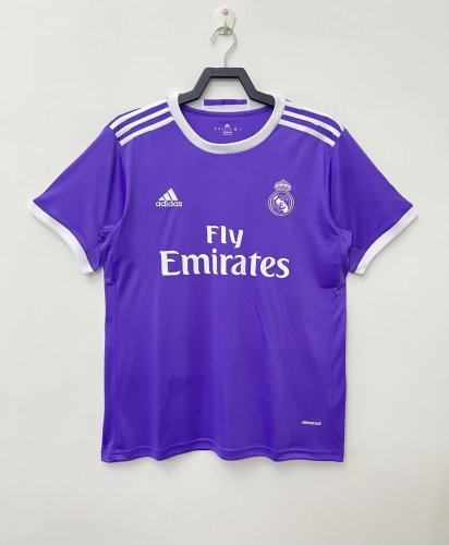 16-17 Real Madrid Away Retro Jersey/16-17 皇马客场