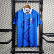 1992 Brazil Away Retro Jersey/1992 巴西客场