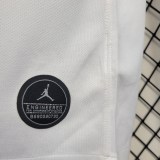 18-19 PSG White  Retro Long Sleeve  Jersey/18-19 PSG白色长袖