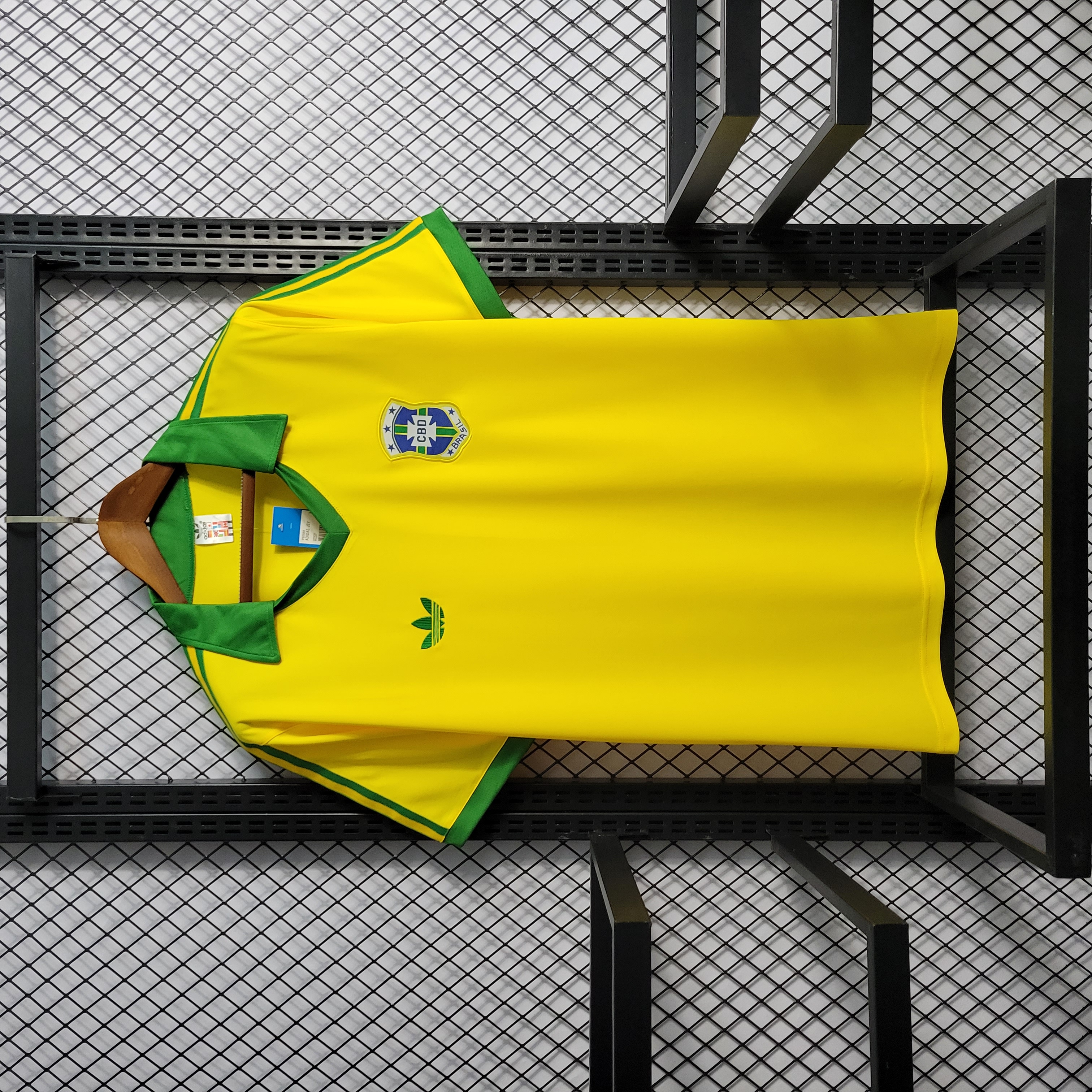 1978 Brazil Home Retro Jersey