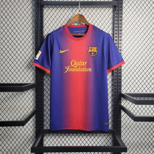 12-13 Barcelona Home Retro Jersey/12-13 巴萨主场