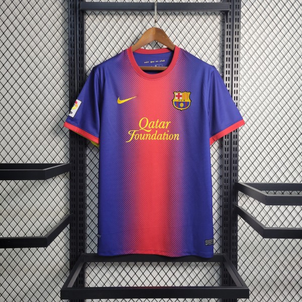 12-13 Barcelona Home Retro Jersey/12-13 巴萨主场