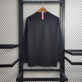 18-19 PSG Black Retro Long Sleeve Jersey/18-19 PSG复古长袖