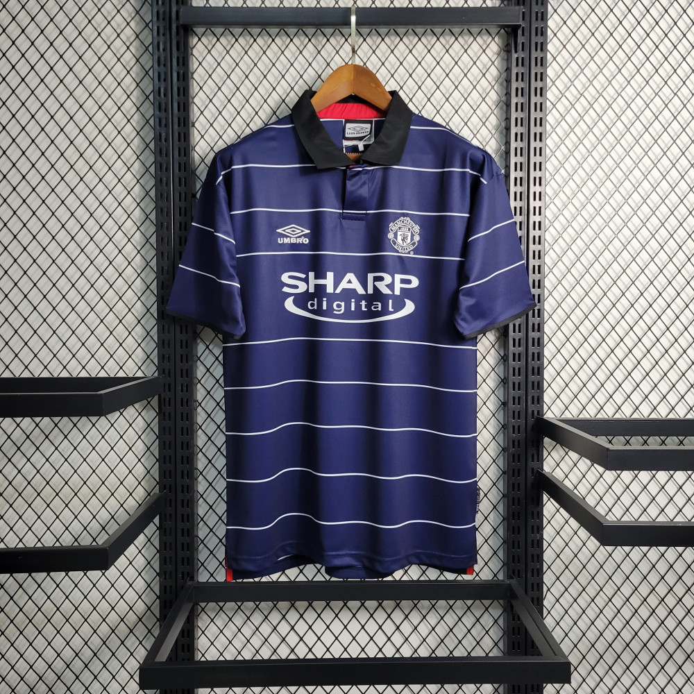 1999-00 Manchester United Away Retro Jersey