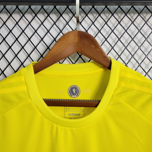 2023 Scotland 150th Anniversary  Yello GK Jersey