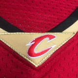 M&N 03-04 Cleveland Cavaliers  SW Red 23# JAMES