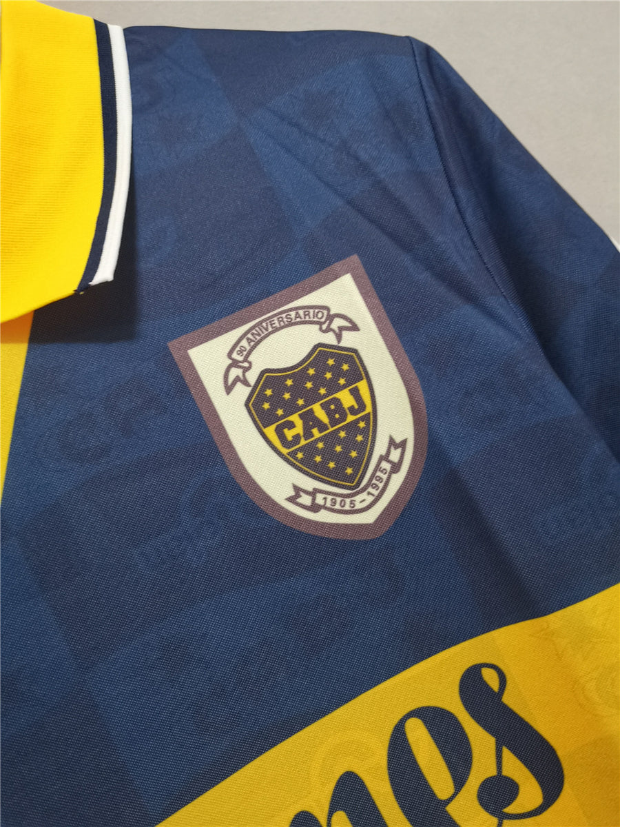1995-96 Boca Juniors Retro Home Jersey