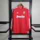 11-12 Real Madrid Red Retro Long Sleeve Jersey/11-12 皇马红色长袖