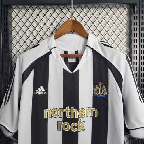 04-06 Newcastle United Home Retro Jersey/04-06 纽卡斯尔联主场