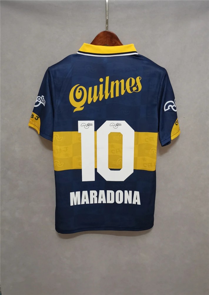 1995-96 Boca Juniors Retro Home Jersey