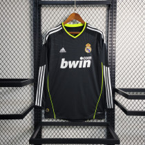 10-11 Real Madrid  Away  Long Sleeve Retro Jersey/10-11 皇马客场长袖