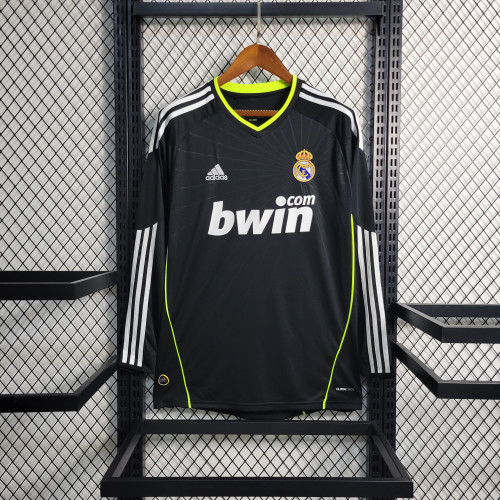 10-11 Real Madrid  Away  Long Sleeve Retro Jersey/10-11 皇马客场长袖