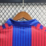 89-92 Barcelona Home Retro Long Sleeve Jersey/89-92 巴萨主场长袖
